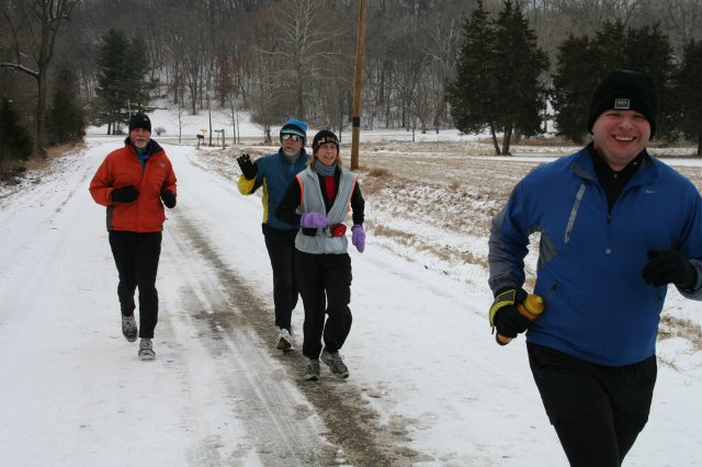 FAT ASS 50K : McNabb, IL : Sunday January 11, 2009