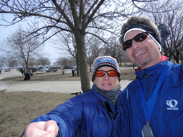 Saturday March 26, 2011 : Hanging out at the Finish
