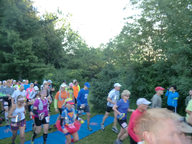 Saturday June 2, 2012 : Start of Kettle 100 Endurance Runs