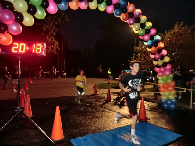 Top Finishers... Michael Glowacki, followed closely by John Schmeltz!