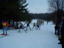Saturday March 13, 2010 - Start of the 44 Kilometer Freestyle : 9:20 am