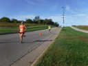 Just about to mile 3 on Schwaeger Drive