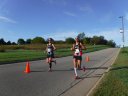 Just about to mile 3 on Schwaeger Drive