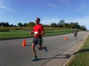 Just about to mile 3 on Schwaeger Drive