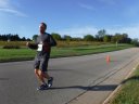 Just about to mile 3 on Schwaeger Drive
