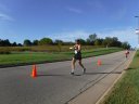 Just about to mile 3 on Schwaeger Drive