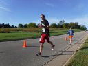 Just about to mile 3 on Schwaeger Drive