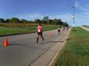 Just about to mile 3 on Schwaeger Drive