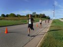 Just about to mile 3 on Schwaeger Drive