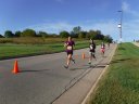 Just about to mile 3 on Schwaeger Drive