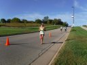 Just about to mile 3 on Schwaeger Drive
