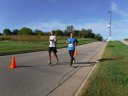 Just about to mile 3 on Schwaeger Drive