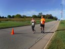Just about to mile 3 on Schwaeger Drive