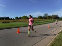 Just about to mile 3 on Schwaeger Drive