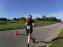 Just about to mile 3 on Schwaeger Drive