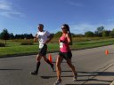 Just about to mile 3 on Schwaeger Drive