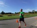 Just about to mile 3 on Schwaeger Drive