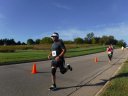 Just about to mile 3 on Schwaeger Drive