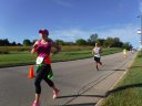 Just about to mile 3 on Schwaeger Drive