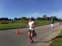 Just about to mile 3 on Schwaeger Drive