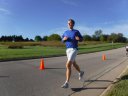 Just about to mile 3 on Schwaeger Drive