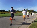 Just about to mile 3 on Schwaeger Drive