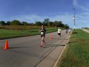 Just about to mile 3 on Schwaeger Drive