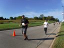 Just about to mile 3 on Schwaeger Drive