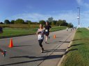Just about to mile 3 on Schwaeger Drive