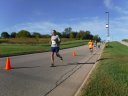 Just about to mile 3 on Schwaeger Drive