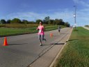 Just about to mile 3 on Schwaeger Drive