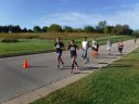 Just about to mile 3 on Schwaeger Drive