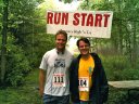 Jay & Dave at the start of the DPRT Marathon Race