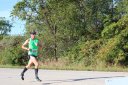 Lead Pack at Mile 11 Aid Station
