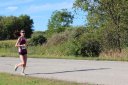 Lead Pack at Mile 11 Aid Station