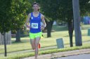 About 1/2 mile into race on Walworth Ave