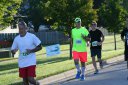 About 1/2 mile into race on Walworth Ave