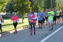 About 1/2 mile into race on Walworth Ave