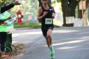 Lead Pack at Mile 12 Aid Station