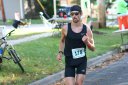 Lead Pack at Mile 12 Aid Station