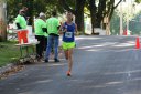 Lead Pack at Mile 12 Aid Station