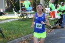 Lead Pack at Mile 12 Aid Station