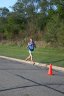 At the front of the pack 2.5 miles into race on University/Schwaeger Dr