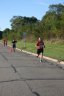 Just behind the front of the pack 2.5 miles into race on University/Schwaeger Dr