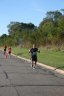 Just behind the front of the pack 2.5 miles into race on University/Schwaeger Dr