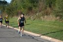 Not to far behind the front of the pack 2.5 miles into race on University/Schwaeger Dr