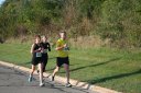 Not to far behind the front of the pack 2.5 miles into race on University/Schwaeger Dr