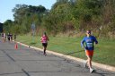 Looking strong 2..5 miles into race on University/Schwaeger Dr