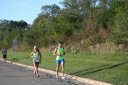 Looking strong 2..5 miles into race on University/Schwaeger Dr