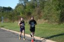 Looking strong 2..5 miles into race on University/Schwaeger Dr